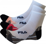 Tennisesokid Fila Calza Socks 3P - Valge