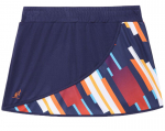 Naiste tenniseseelik Australian Ace Skirt With Printed Insert - Sinine