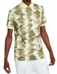 Meeste tennisepolo Nike Print Slim-Fit Polo - Roheline