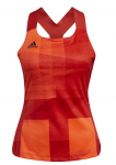 Naiste tennisetopp Adidas Y-Tank TK PB HR W - Punane