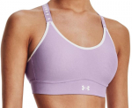 Topp Under Armour Women's Infinity Mid Heather Cover Sports Bra - Hall