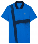 Meeste tennisepolo Lacoste Tennis x Novak Djokovic - Sinine