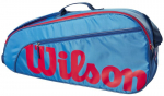 Tennise kotid Wilson Junior 3 PK Racket Bag - Sinine