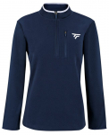 Naiste tennisejakk Tecnifibre Polar Quarter Zip - Sinine