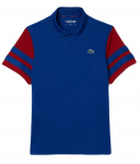 Meeste tennisepolo Lacoste Ultra-Dry Colourblock Tennis Polo Shirt - Sinine