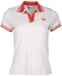 Naiste polos&auml;rk Roland Garros Sofia Polo Shirt - Valge