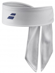 Tennise bandanar&auml;tik Babolat Logo - Valge