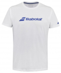 Poiste T-s&auml;rk Babolat Exercise Tee Boy - Valge