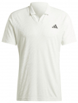 Meeste tennisepolo Adidas Tennis Airchill Pro Freelift Polo - Beež
