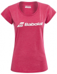 Naiste T-s&auml;rk Babolat Exercise Tee Women - Roosa