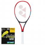 Tennisereket Yonex VCORE 100L (280 g) SCARLET + keel