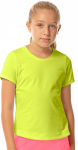 T&uuml;drukute T-s&auml;rk Lucky in Love Core Dynamic High-Low S/S Girls - Kollane