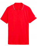 Meeste tennisepolo Wilson Team Seamless Polo 2.0 - Punane