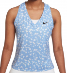 Naiste tennisetopp Nike Court Dri-Fit Victory Tank Printed W - Sinine