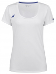 Naiste T-s&auml;rk Babolat Play Cap Sleeve Top Women - Valge