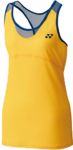 Naiste tennisetopp Yonex Women's Tank - Kollane
