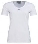 T&uuml;drukute T-s&auml;rk Head Girls Club 22 Tech T-Shirt - Valge