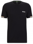 Meeste T-s&auml;rk BOSS x Matteo Berrettini Waffle-Fabric - Must
