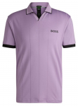Meeste tennisepolo BOSS Palle MB - Lilla