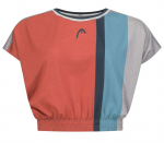 Naiste T-s&auml;rk Head Padel Crop Top - Mitmev&auml;rviline