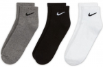 Tennisesokid Nike Everyday Cotton Cushioned Ankle 3P - Mitmev&auml;rviline