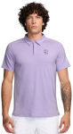 Meeste tennisepolo Nike Court Advantage Dri-Fit Tennis - Lilla
