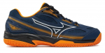 Meeste padelitossud Mizuno Break Shot 4 Padel - dress blues/white/carrot curl
