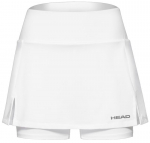 Naiste tenniseseelik Head Club Basic Skort - Valge