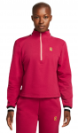 Naiste tennisejakk Nike Court Dri-Fit Heritage Fleece - Punane