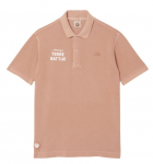 Meeste tennisepolo Lacoste Roland-Garros Edition Clay Court - Pruun