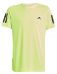 Poiste T-s&auml;rk Adidas Boys Club Tennis 3-Stripes - Roheline