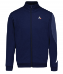 Meeste dressipluus Le Coq Sportif SAISON 1 Full Zip Sweat N&deg;1 SS23 - Sinine