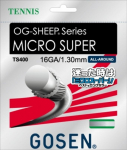 Tennisekeeled Gosen OG-SHEEP Micro Super (12.2 m) - Valge