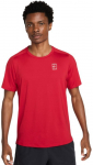 Meeste T-s&auml;rk Nike Court Advantage Dri-Fit Tennis - Punane