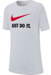 Poiste T-s&auml;rk Nike B NSW Tee Just Do It Swoosh - Valge