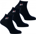 Tennisesokid Fila Quarter Plain Socks F9303 3P - Sinine