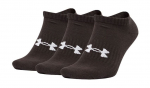 Tennisesokid Under Armour Core No Show 3Pack Socks - Must