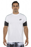 Meeste T-s&auml;rk Bullpadel Caqueta T-Shirt Man - Valge