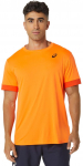 Meeste T-s&auml;rk Asics Court Short Sleeve Top - Oranž