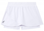 Naiste tenniseseelik Australian Short Ace With Skirt - Valge