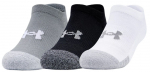 Tennisesokid Under Armour Youth HeatGear No Show Socks 3P - Hall
