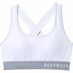 Topp Under Armour Mid Crossback - Valge
