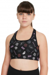 T&uuml;drukute rinnahoidja Nike Dri-Fit Swoosh Rev Bra G - Must