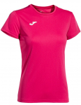 Naiste T-s&auml;rk Joma Combi Short Sleeve - Roosa
