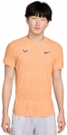 Meeste T-s&auml;rk Nike Court Rafa Dri-Fit Short Sleeve - Oranž