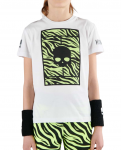 Poiste T-s&auml;rk Hydrogen Tennis Court Cotton T-Shirt - Valge