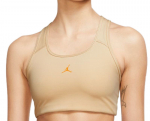Topp Nike Jordan Jumpman Women's Medium Support Pad Sports Bra - Beež
