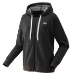 Naiste tennisejakk Yonex Women's Full Zip Hoodie - Must