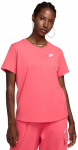 Naiste T-s&auml;rk Nike Sportswear Club Essentials - Roosa