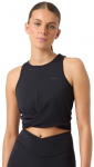 Naiste tennisetopp Bj&ouml;rn Borg Studio Cross Tank - Must